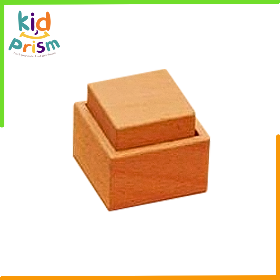 Đồ chơi giáo dục - Hộp lồng hình khối bằng gỗ dành cho bé từ 06-09 tháng