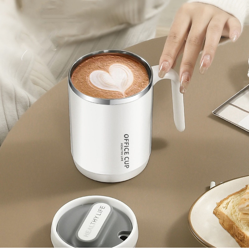 Ly Giữ Nhiệt Office Cup 500ml Kèm ống hút