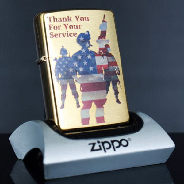 Bật Lửa Zippo 204b American Service