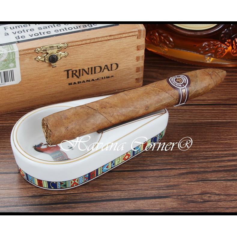 Gạt tàn cigar 1 điếu chất liệu sứ Cohiba, Galiner