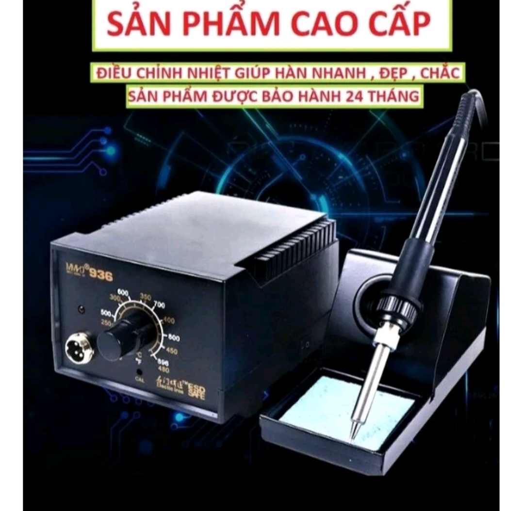 TRẠM HÀN THIẾC CHỈNH NHIỆT 936 CAO CẤP CHO MỌI NGƯỜI