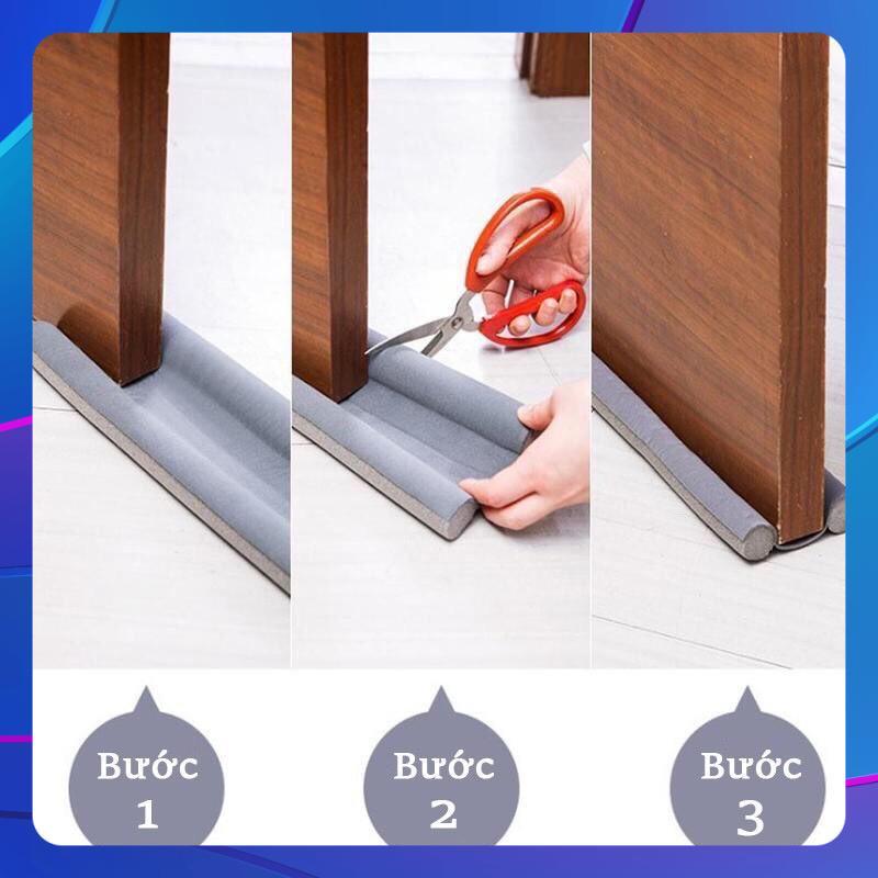 Xốp Chèn Cửa 95cm Chặn Đáy Khe Cửa, Cách Nhiệt, Cách Âm, Ngăn Côn Trùng, Thanh Chắn Khe Cửa TIỆN DỤNG HÀNG MỚI