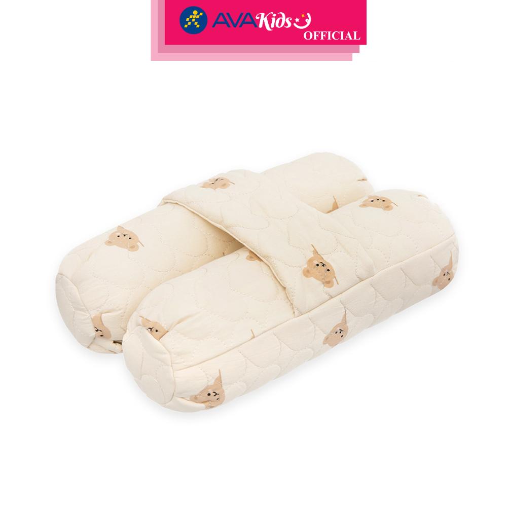 Gối chặn Bessla 35x24x12 cm - Gấu (0 - 6 tháng) - Hàng Chính Hãng