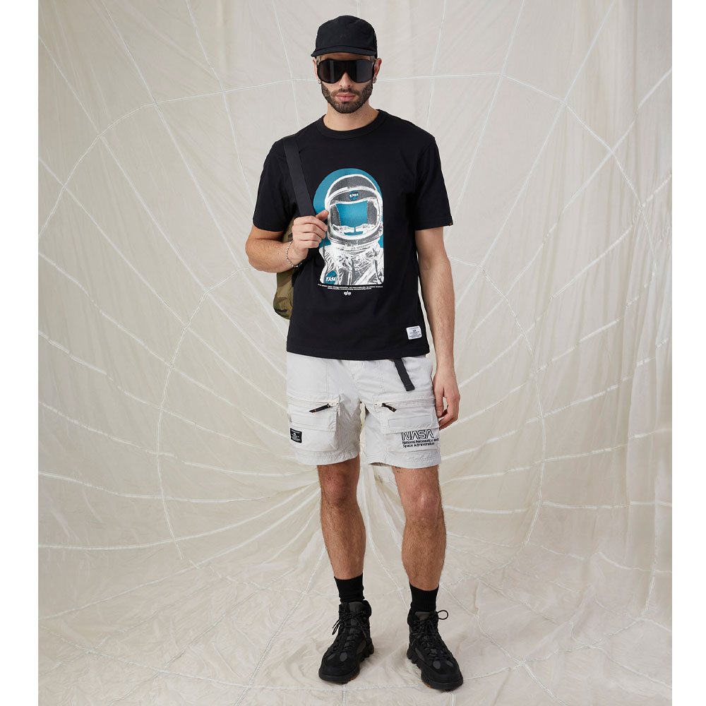Áo Alpha Industries Nasa Moon Man Tee ETN53001C1-003