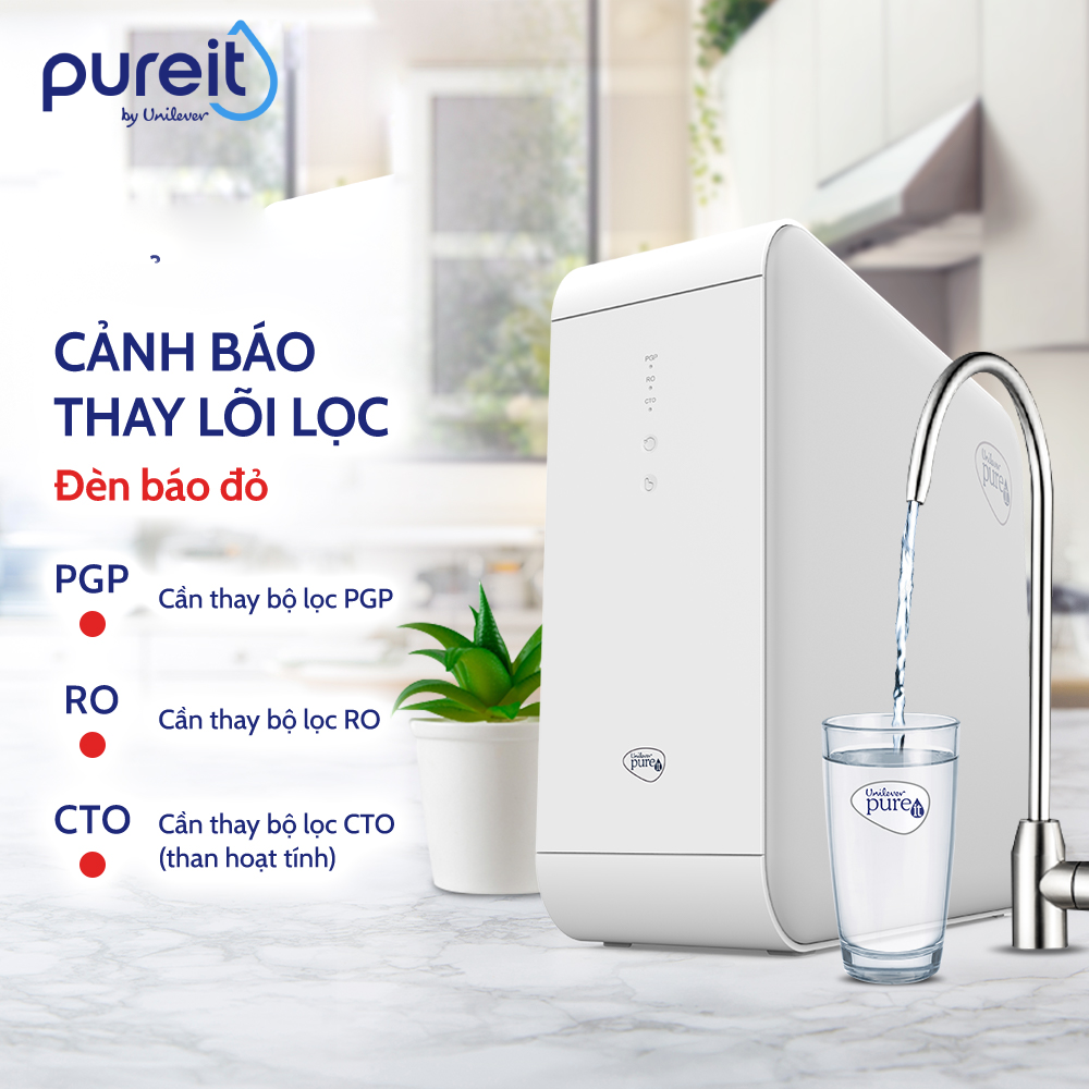 Máy lọc nước Pureit Delica Âm tủ bếp RO 11,000L UR5440 ,Hàng chính hãng