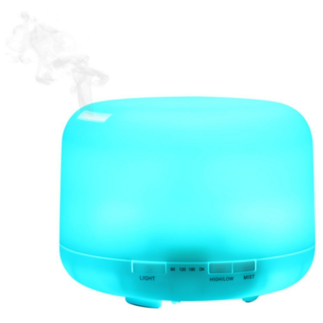 COMPO MÁY PHUN SƯƠNG/ TẠO ĐỘ ẨM CHÍNH HÃNG KRISHNA TRỤ TRÒN TẶNG 3 CHAI TINH DẦU 5ML SẢ CHANH, BẠC HÀ, OẢI HƯƠNG - CÓ ĐÈN LED 7 MÀU KIÊM ĐÈN NGỦ