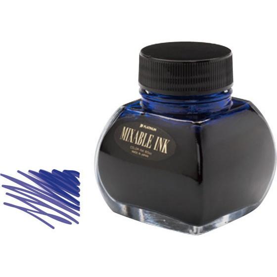 Hộp mực Platinum xanh dương Mixable ink 60ml made in Japan dành cho bút mực, bút ký