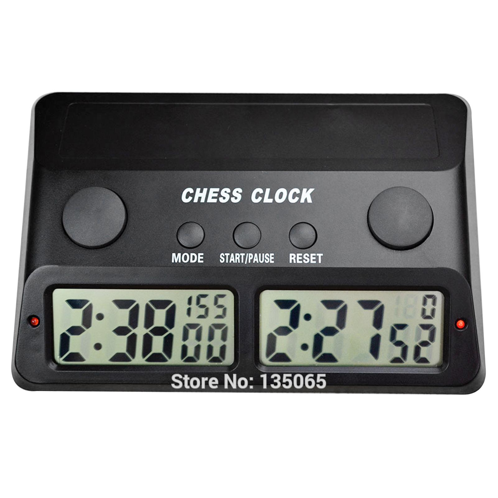 Digital Chess Clock Timer with Bonus Time for Chinese Chess International Chess Game
