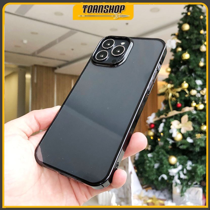 Ốp lưng Mutural lưng trong cứng viền màu bất tử không ố màu dành cho iPhone 13/ 13 Pro/ 13 Pro Max