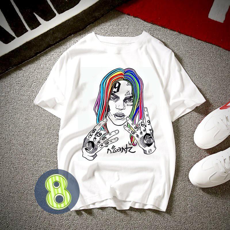 Áo thun unisex họa tiết hoạt hình ATN410