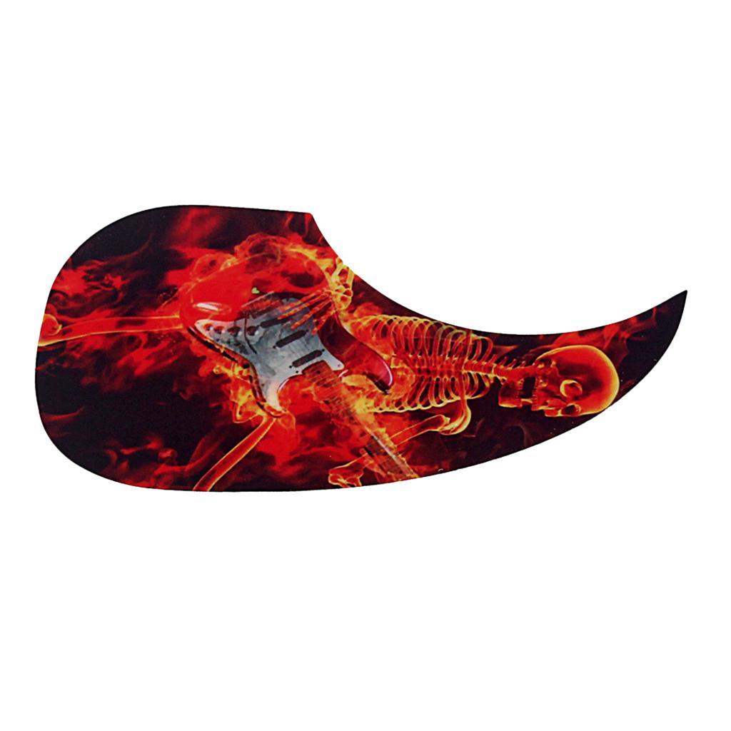 Folk Acoustic Guitar Pickguard Pick Guard Scratch Plate for Acoustic Guitar