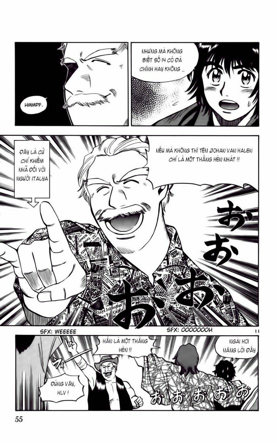 vũ điệu trên sân cỏ - fantasista chapter 72 11