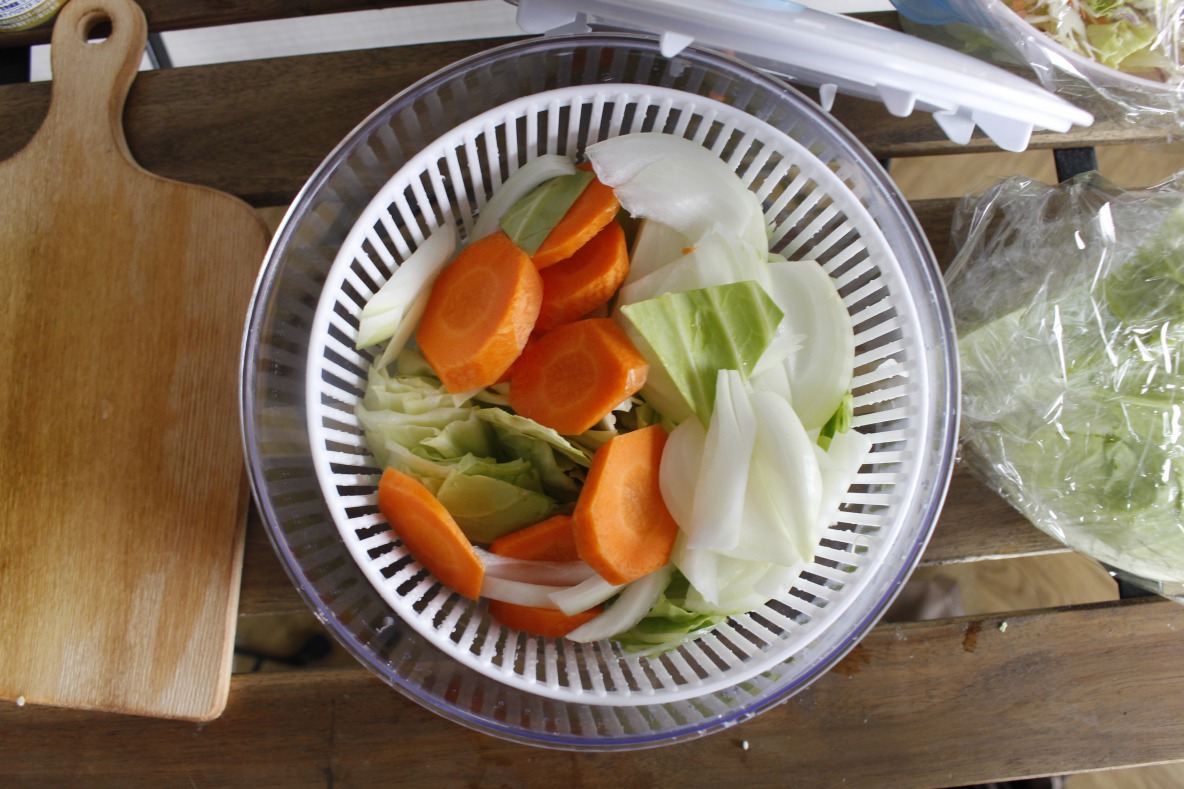Dụng cụ quay rau 360º Yamaken Kogyo Smart Bowl - Hàng nội địa Nhật Bản, nhập khẩu chính hãng