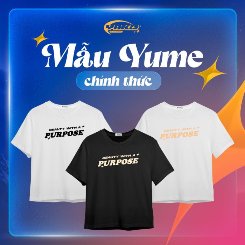 Áo thun YAKO, Thời trang T-Shirt Nam-Nữ YUME - Thương hiệu thời trang YAKO by Mai Phuong