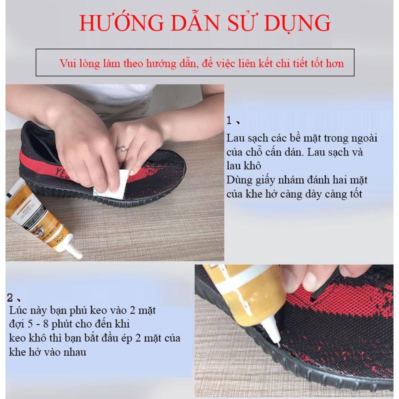 Keo dán giày nhiệt super glue ximo 100ml siêu dính cao cấp, chống nước tốt , trong suốt dễ sử dụng