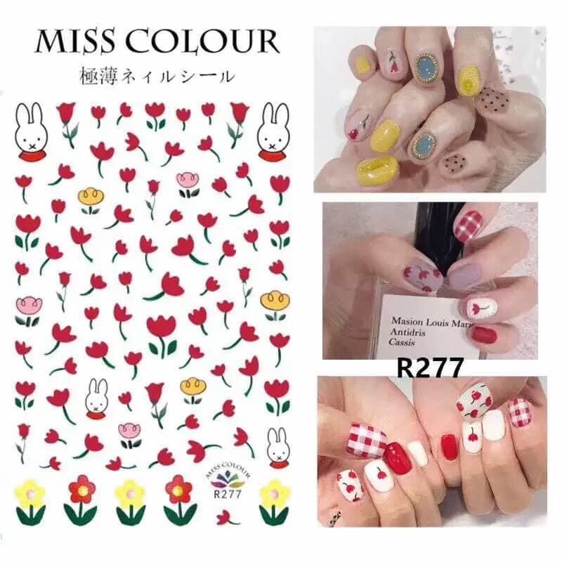 Sticker nail - hình dán móng đáng yêu BYH050