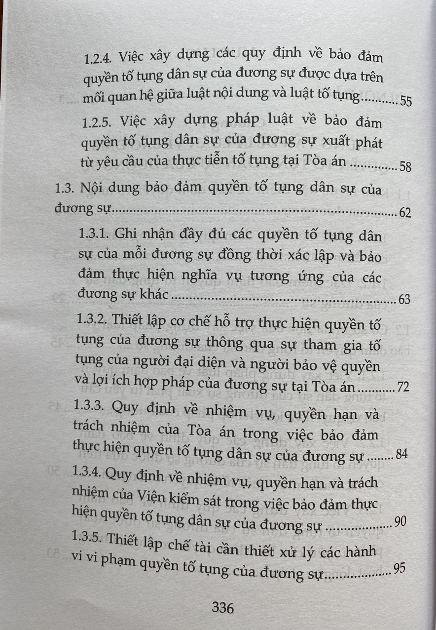 Bảo Đảm Quyền Tố Tụng Dân Sự Của Đương Sự