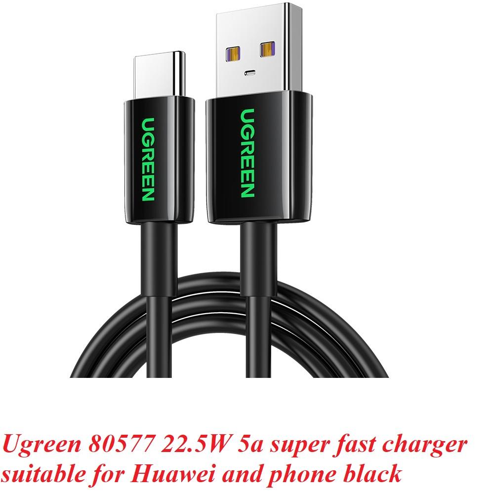 Ugreen UG80577us357TK 22.5W 5A usb 2.0 Cáp sạc và truyền dữ liệu siêu nhanh - HÀNG CHÍNH HÃNG