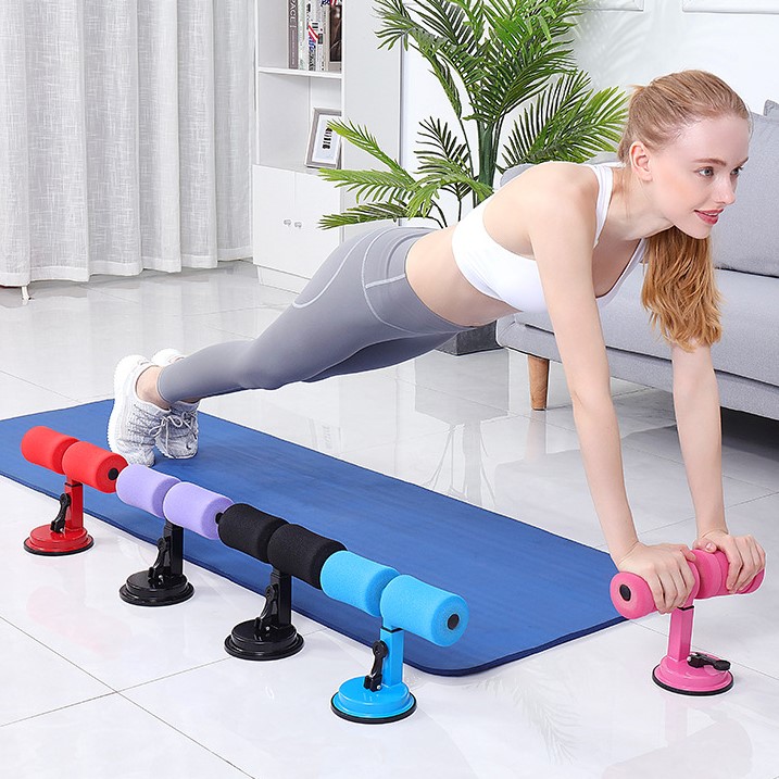 Dụng Cụ Tập Cơ Bụng Chữ T Có Đế Hút Chân Không, Dụng Cụ Tập Gym Tại Nhà - Hàng Chính Hãng