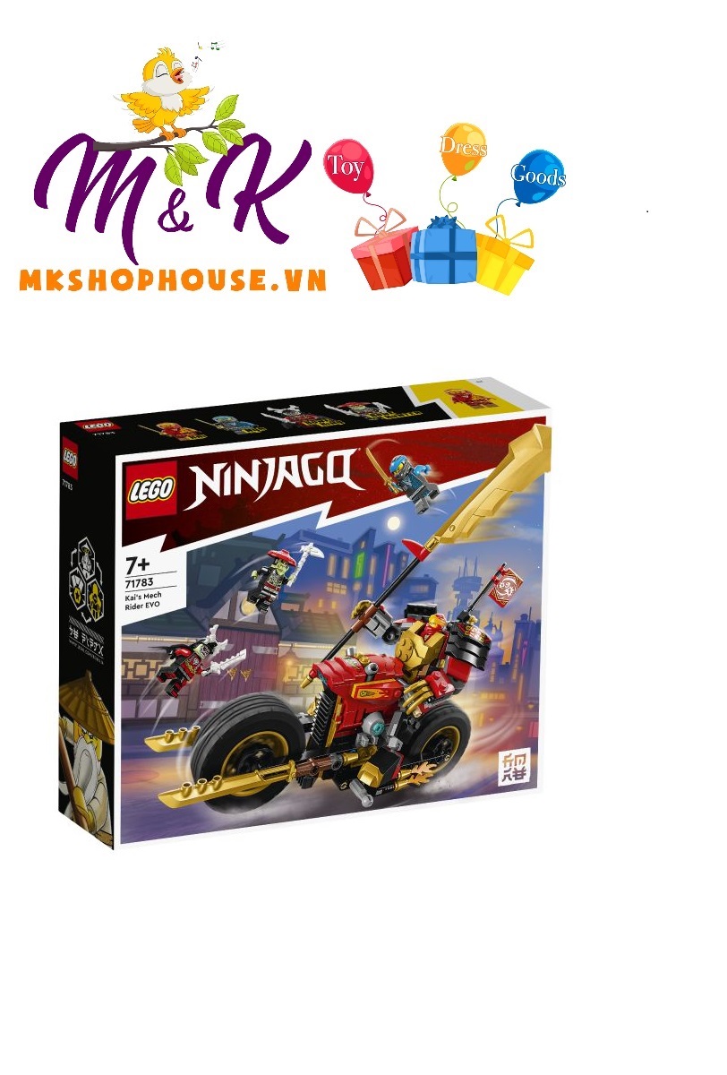 LEGO Ninjago 71783 Chiến Xe Tiến Hóa Của Kai (312 Chi Tiết)