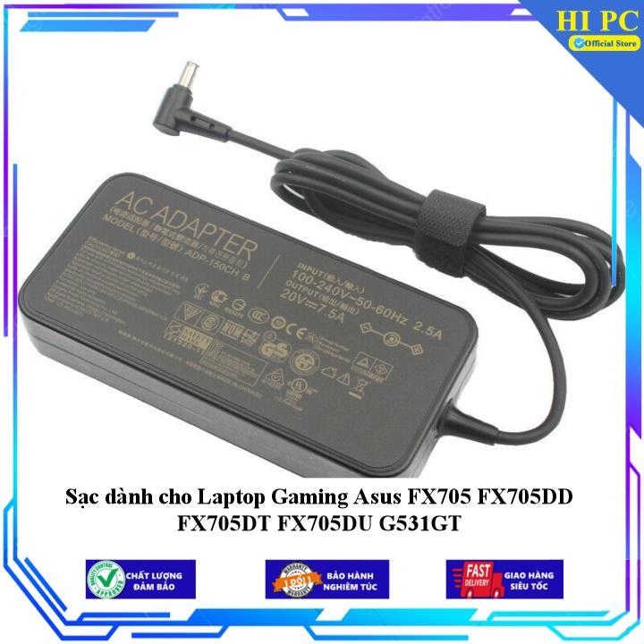 Sạc dành cho Laptop Gaming Asus FX705 FX705DD FX705DT FX705DU G531GT - Kèm Dây nguồn - Hàng Nhập Khẩu