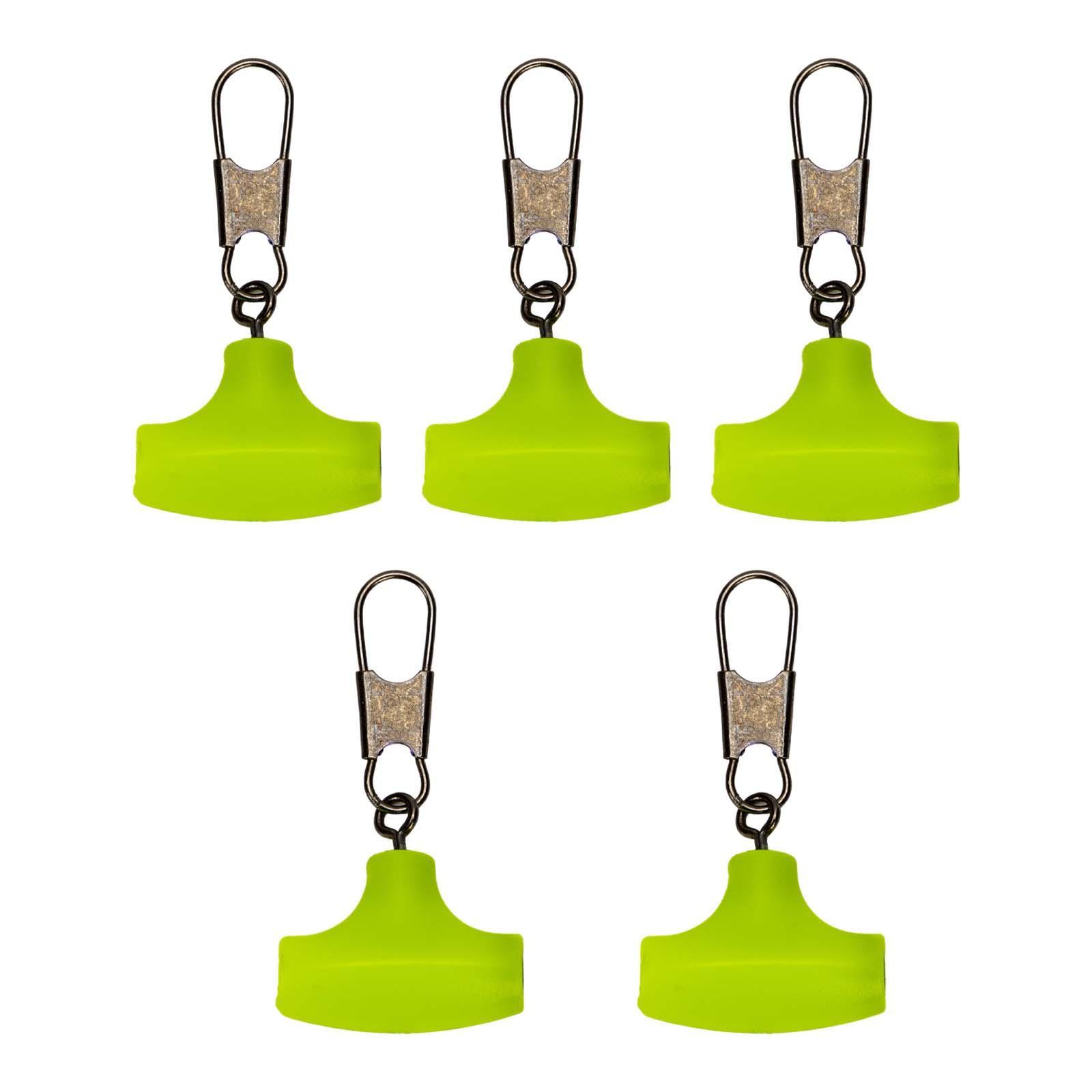 5x Sinker Slider Sinker Weight Connector with Snap Fishing Line Sinker Slide