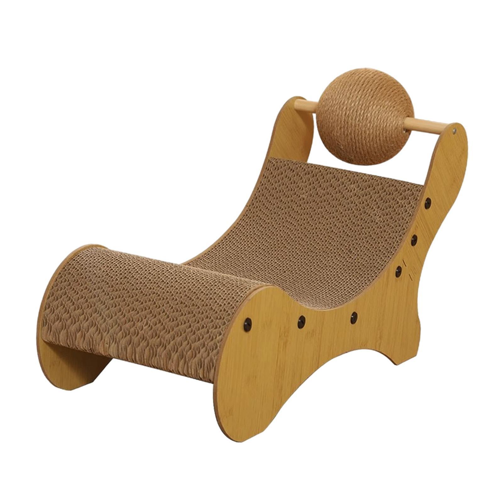 Cat Scratching with Sisal Cat Scratching Ball for Kitty Cardboard Lounge Bed
