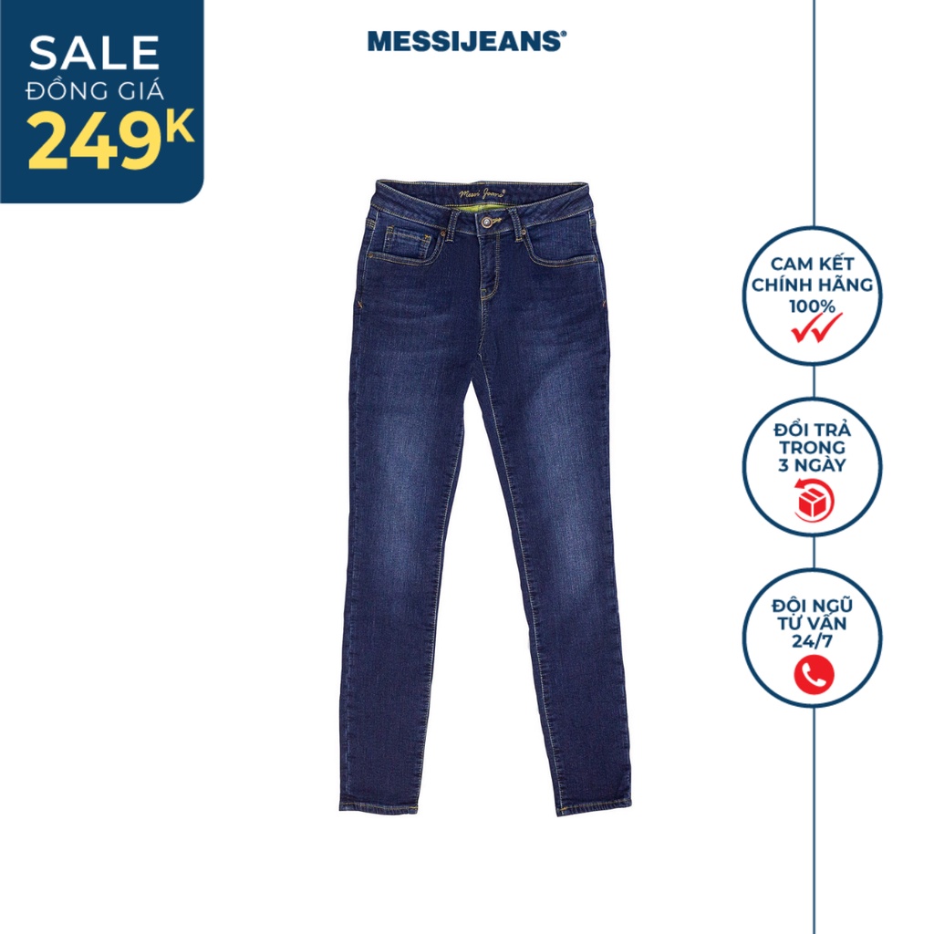 Quần jeans dài nữ ống ôm MESSI SJW-761-18