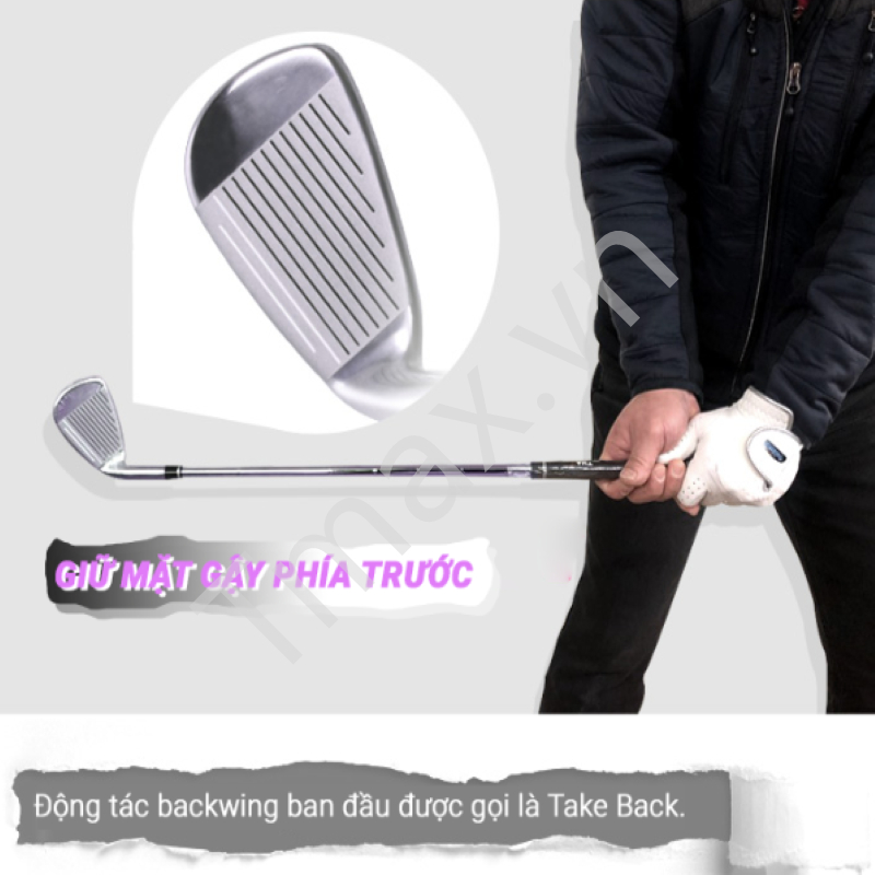 TMAX SHORT IRON - Gậy tập luyện Swing Golf