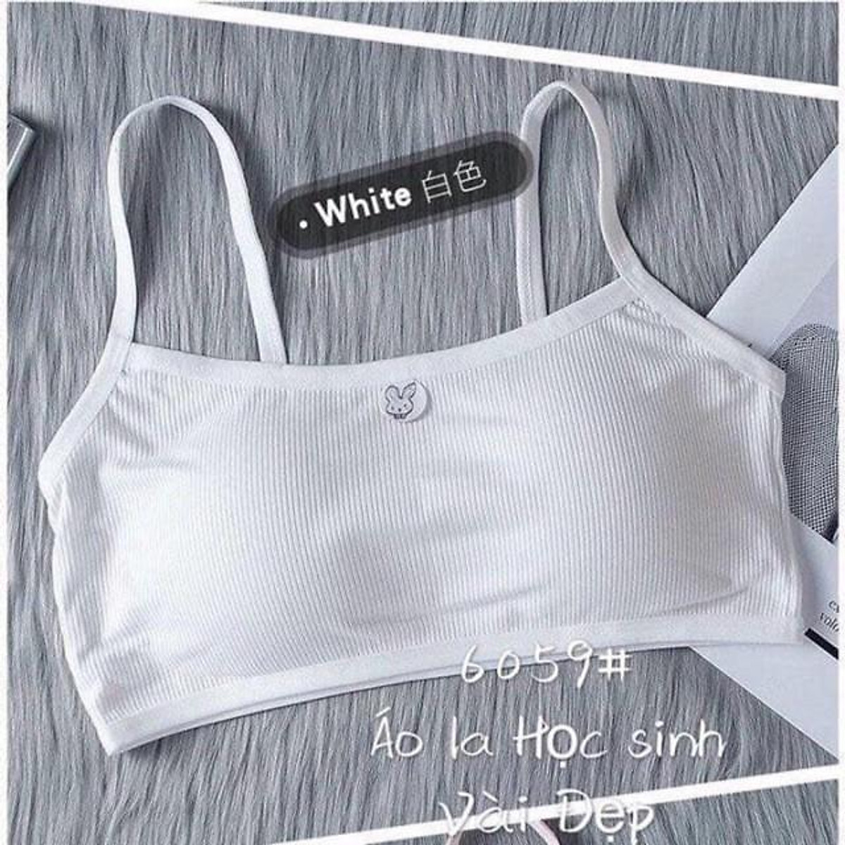 Áo Lót NữÁo Bra Học Sinh 3 Dây Có Đệm Ngực