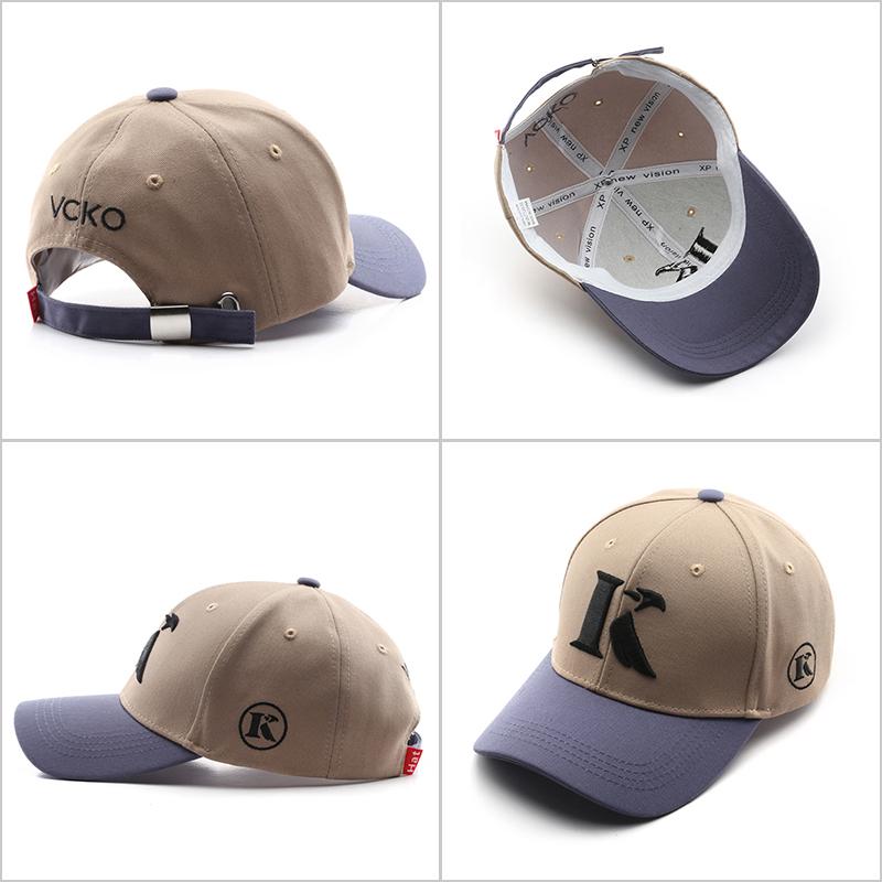 Mũ bóng chày Sleckton cho nam và nữ Thư thời trang Mũ mặt trời Cotton Snapback Mũ bảo vệ nắng ngoài trời Mũ thể thao Color: Blue Size: Adjustable