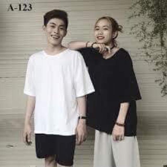 ÁO THUN TAY LỠ TRƠN FORM RỘNG CÁ TÍNH