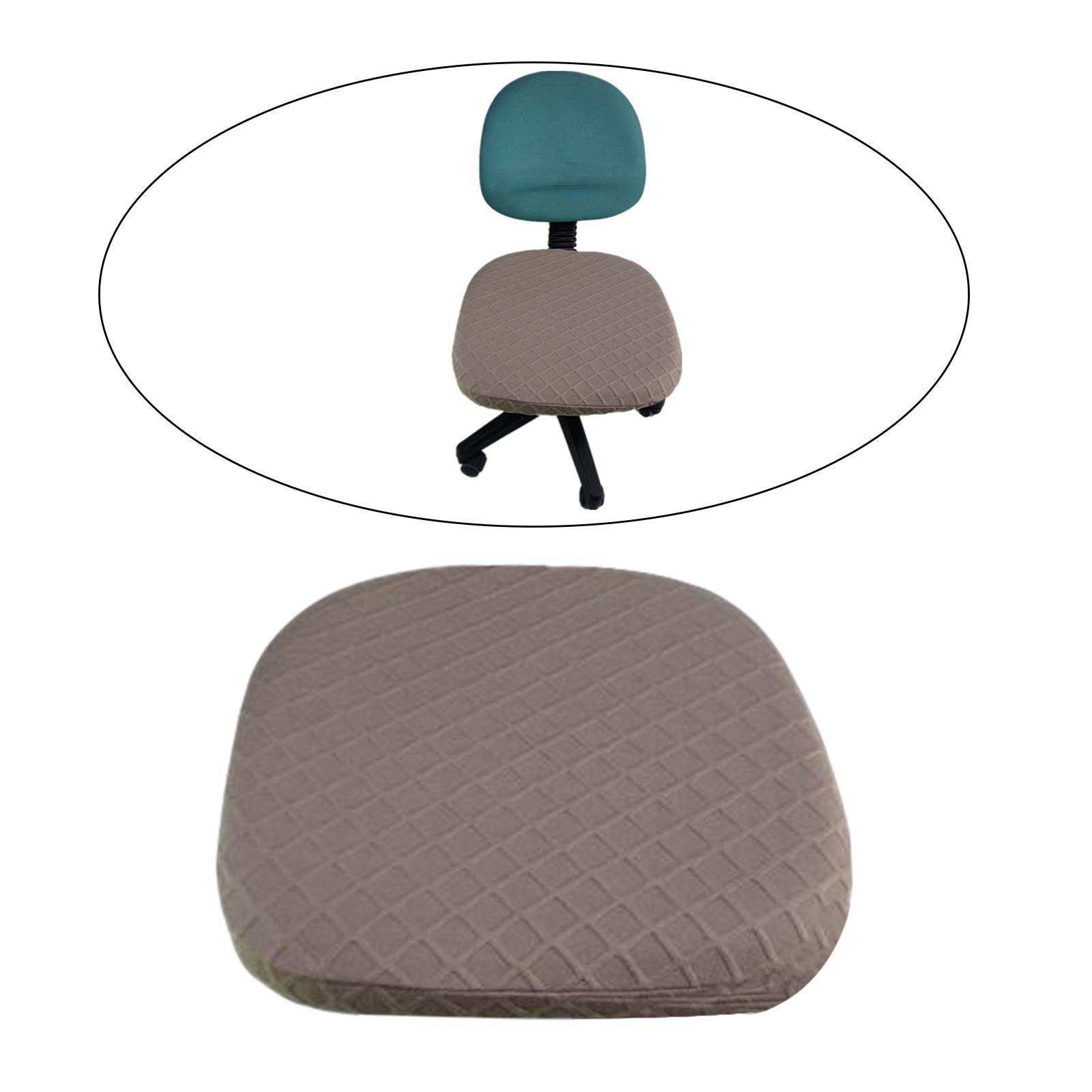 Stretch Jacquard Computer Chair Seat Cover Durable Fabric