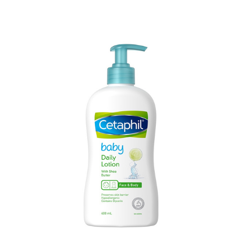 Sữa dưỡng ẩm hằng ngày cho bé Cetaphil Baby Daily Lotion With Shea Butter 400ml