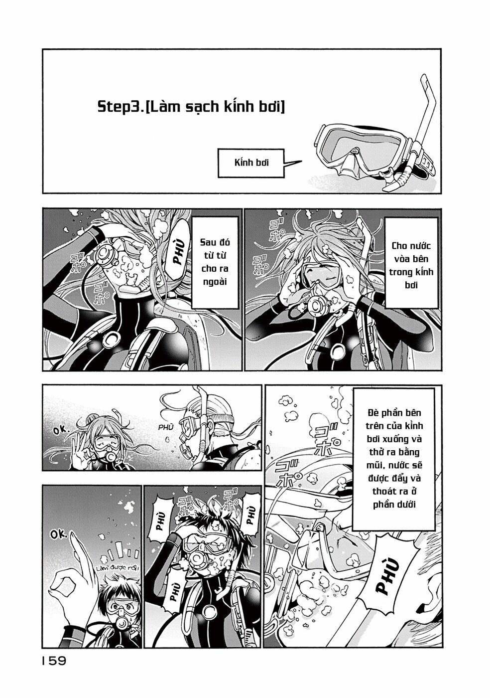 cô gái thích lặn - grand blue chapter 17 24