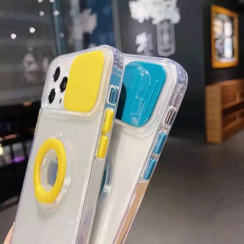 Ốp lưng dành cho Galaxy S22, S22 Plus, S22 Ultra, S21 FE, S21, S21 Plus, S21 Ultra dẻo trong có iring