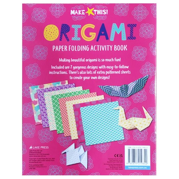 Make This! Origami Paper Folding Activity Book