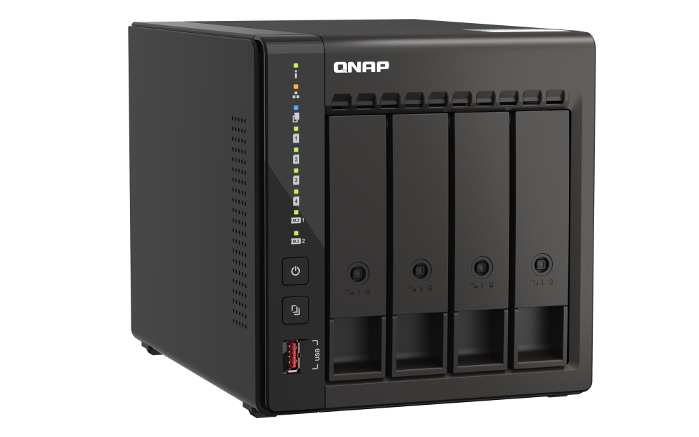 Thiết bị lưu trữ QNAP TS-453E-8G - Hàng chính hãng