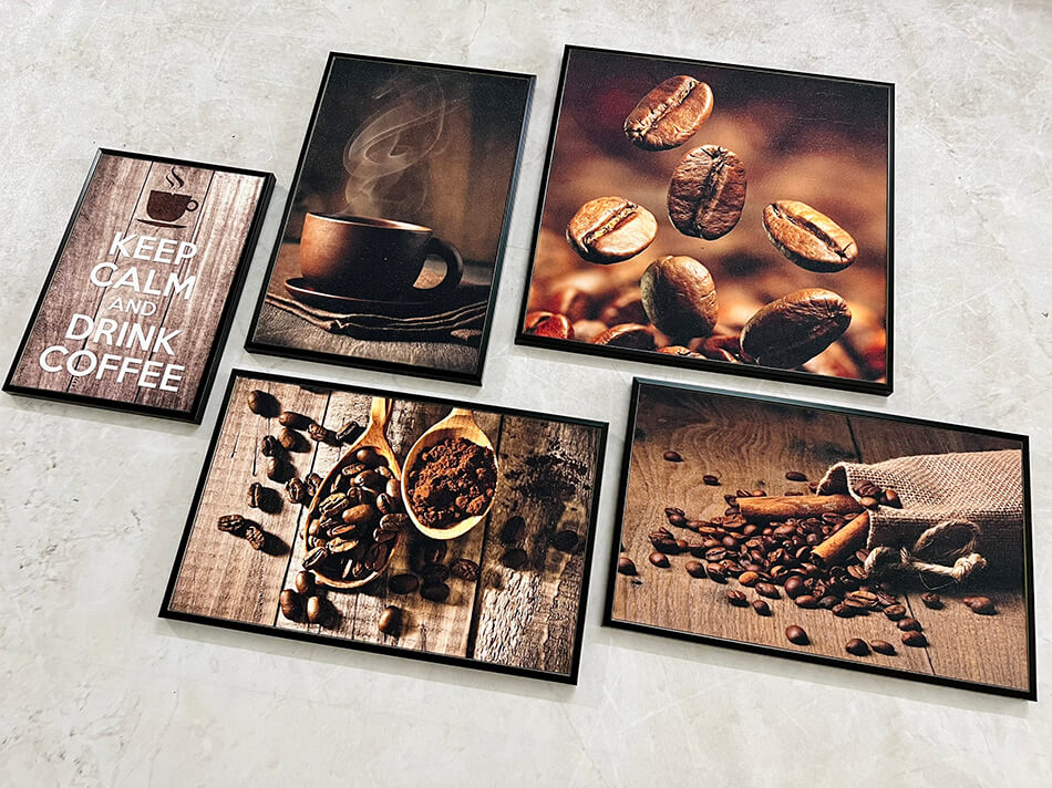 TRANH CÀ PHÊ - TRANH TREO QUÁN CÀ PHÊ - TRANH CANVAS - TRANH TREO TƯỜNG TARNG TRÍ QUÁN(TẶNG KÈM ĐINH 3 CHÂN