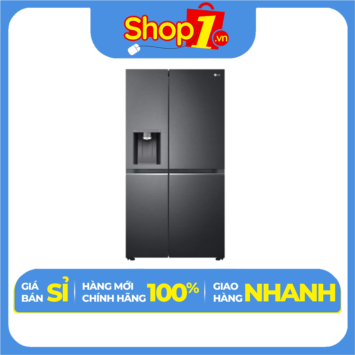 Tủ Lạnh LG Inverter 635 Lít GR-D257MC - Hàng Chính Hãng - Chỉ Giao Hà Nội