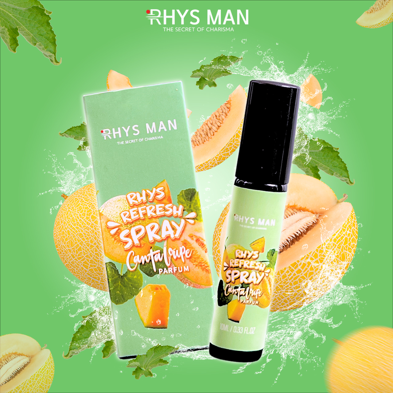 Xịt thơm miệng RHYS REFRESH lịch lãm cuốn hút và hỗ trợ khử mùi khoang miệng 10ml  - Hàng chính hãng