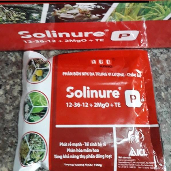 Combo 5 gói Phân bón lá đa trung vi lượng Lân Cao 12-36-12+2MgO+TE