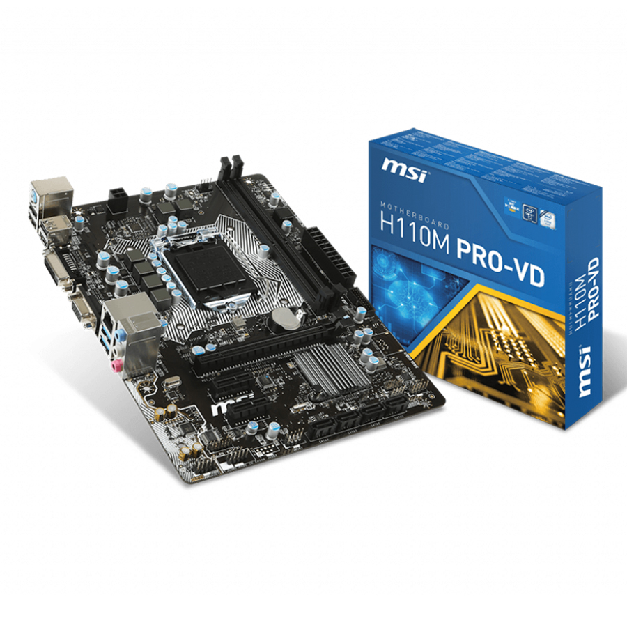 Main MSI H110M Pro-VD - Hàng Chính Hãng