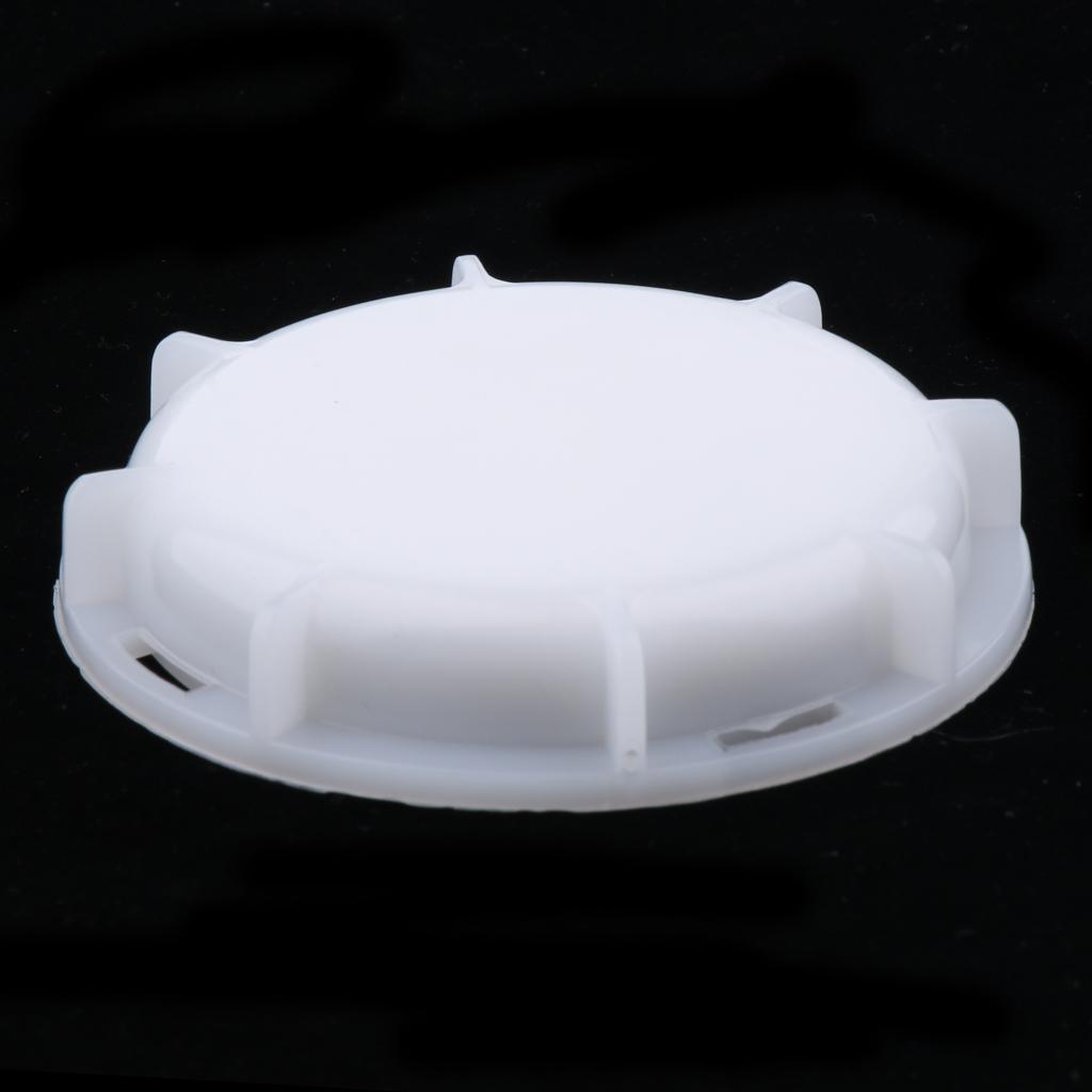 IBC Tank Valve IBC Adaptor Fitting Seal Cap White, threaded inner diameter: 58mm