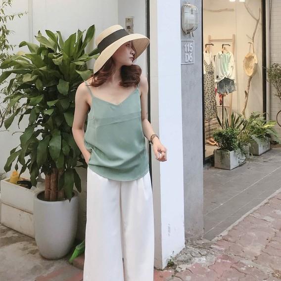Áo 2 dây cao cấp cho nữ mặc nhà, dạo phố, đi biển.