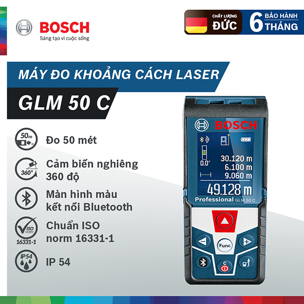 Máy Đo Khoảng Cách Bosch GLM 50 C