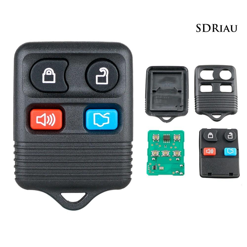Chìa Khóa Điều Khiển Từ Xa 4 Nút Qcdwb1U345 Cho Xe Ô Tô Ford