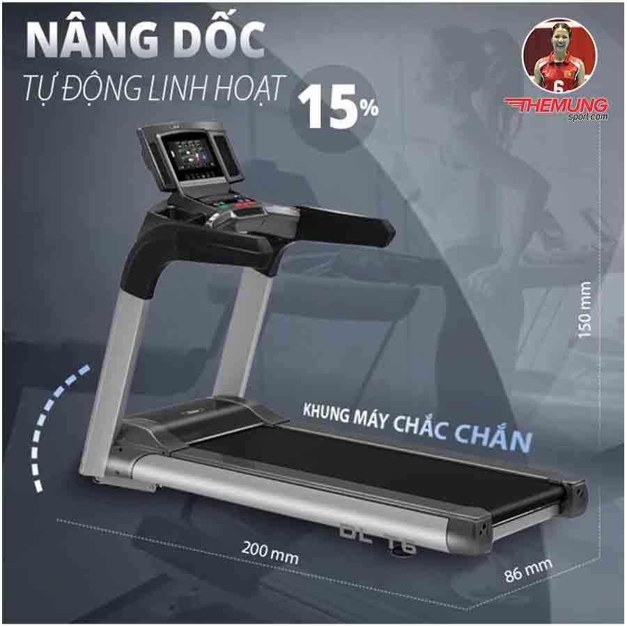 Máy chạy bộ điện đa năng DL-T6