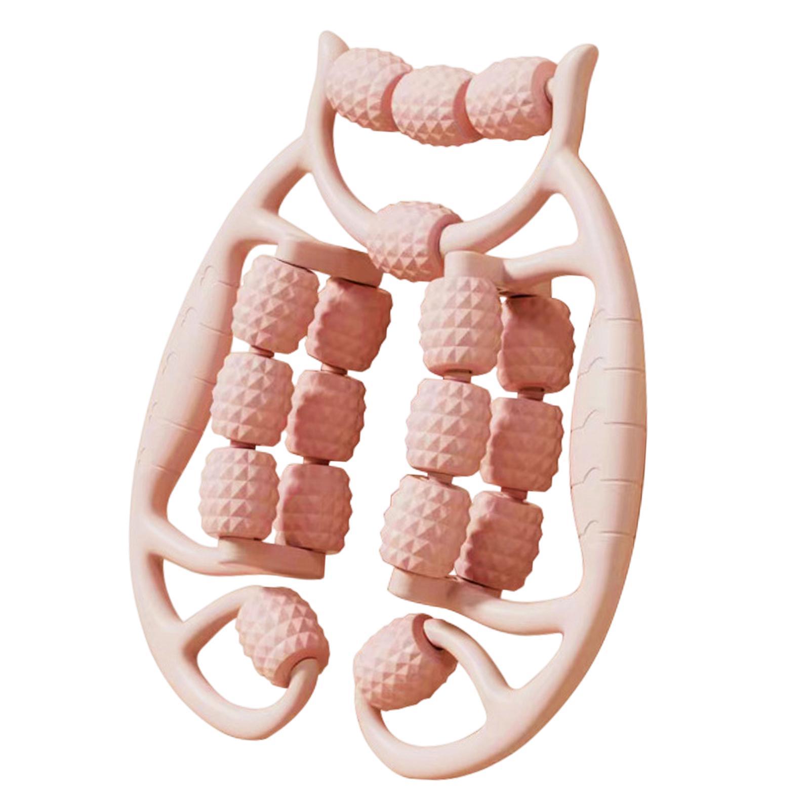 , Massage Roller Foam Roller Massage Machine Handheld Leg Massage Roller Clamp Leg Roller for Arm Calf Thigh Full Body