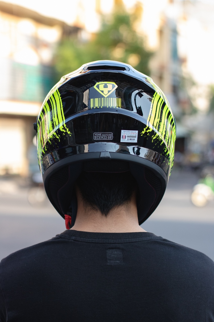 Mũ Bảo Hiểm Fullface Hai Kính YOHE 981